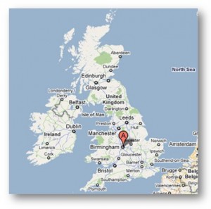 Birmingham England map